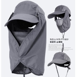 防紫外線防曬/舒適透氣/全罩式遮陽帽